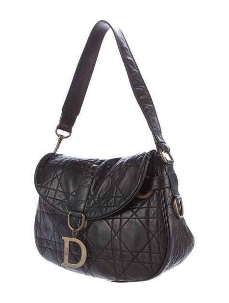 authentic christian dior shoulder bag.